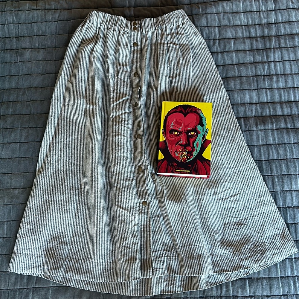 Notperfectlinen skirt